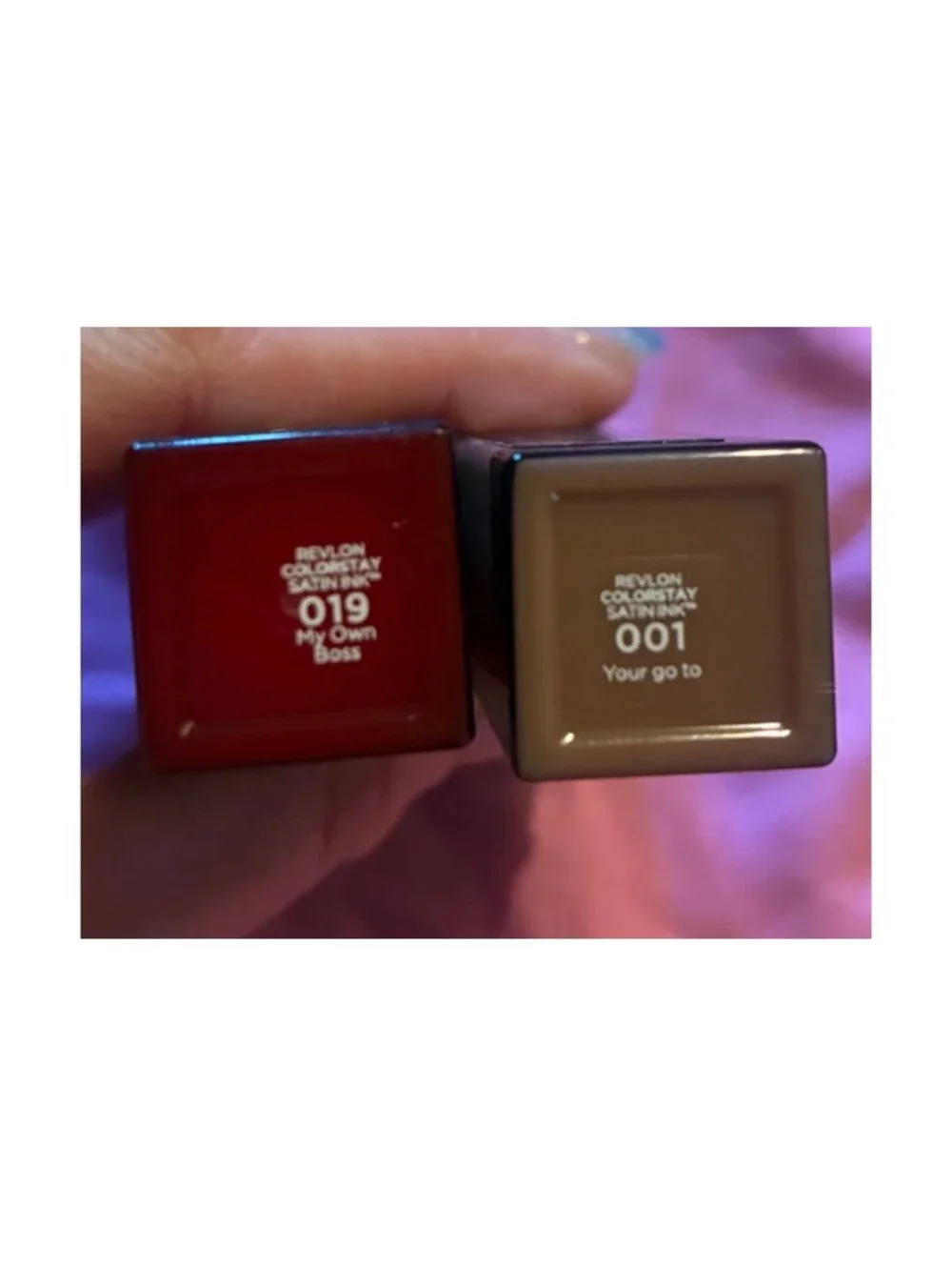 REVLON ColorStay Satin Ink Liquid Lipstick Duo // 2 Shades